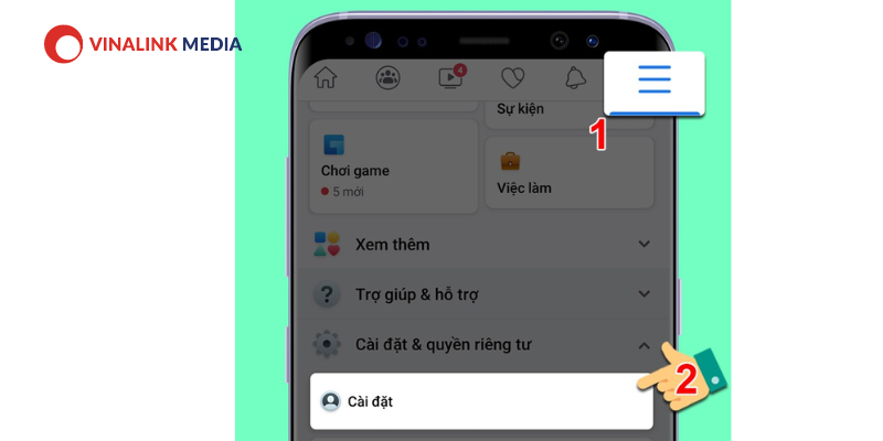 Vô hiệu hoá tài khoản Facebook trên điện thoại và tablet